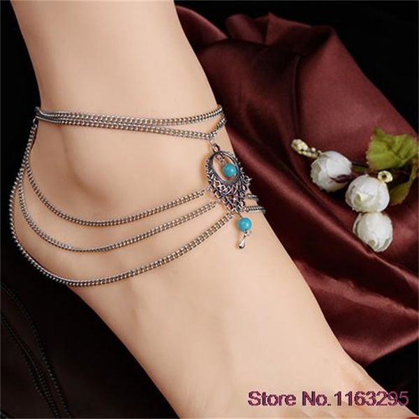 boho beads anklet tassels chains barefoot ankle bracelet foot jewelry, Red;blue
boho beads anklet tassels chains barefoot ankle bracelet foot jewelry, Red;blue