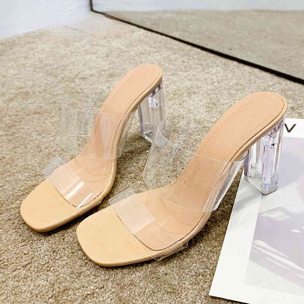 2022women's high-heeled sandals, transparent, square head opening, jelly, summer shoes, wedding slippers, Black
2022women's high-heeled sandals, transparent, square head opening, jelly, summer shoes, wedding slippers, Black