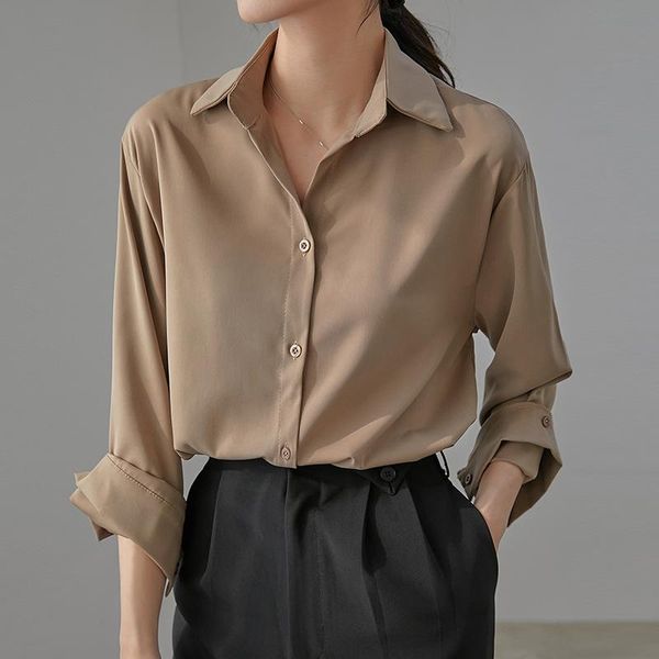 women's blouses & shirts spring summer womens long sleeve simple fashion solid white blouse women 2021 shirt casual loose anti-wrinkle
women's blouses & shirts spring summer womens long sleeve simple fashion solid white blouse women 2021 shirt casual loose anti-wrinkle