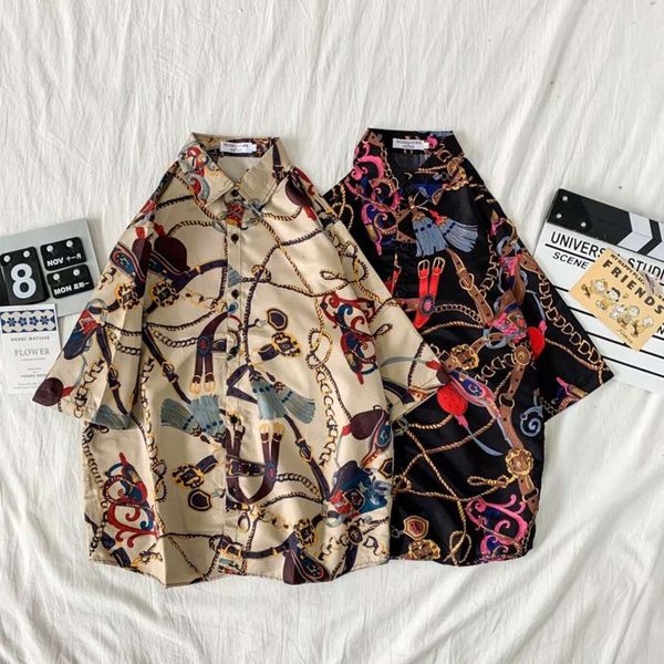 men's casual shirts shirtfloral shirt summer hawaii printed tourism short sleeve fashion z086, White;black
men's casual shirts shirtfloral shirt summer hawaii printed tourism short sleeve fashion z086, White;black