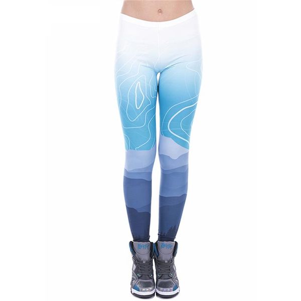 women's leggings 2021 wild moutain blue print women fitness breathable perspiration quick drying leggins high elasticity trouser pants, Black
women's leggings 2021 wild moutain blue print women fitness breathable perspiration quick drying leggins high elasticity trouser pants, Black