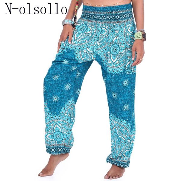 women's pants & capris n-olsollo bohemian women palazzo loose high waist joggers trousers elastic harem blue streewear, Black;white
women's pants & capris n-olsollo bohemian women palazzo loose high waist joggers trousers elastic harem blue streewear, Black;white