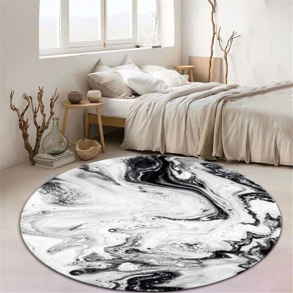 carpets black white abstract painting round carpet for living room soft sponge sofa dining table rug bedroom bedside mat
carpets black white abstract painting round carpet for living room soft sponge sofa dining table rug bedroom bedside mat
