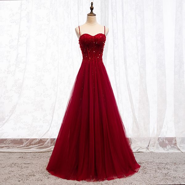 2021 latest style evening dress spaghetti beading prom gowns navy blue, green, red, grape dresses, Black;red
2021 latest style evening dress spaghetti beading prom gowns navy blue, green, red, grape dresses, Black;red