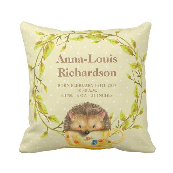 custom kids cushion cover square cute hedgehog cotton canvas pillow decorative customized gift baby boy birth case cushion/decorative
custom kids cushion cover square cute hedgehog cotton canvas pillow decorative customized gift baby boy birth case cushion/decorative