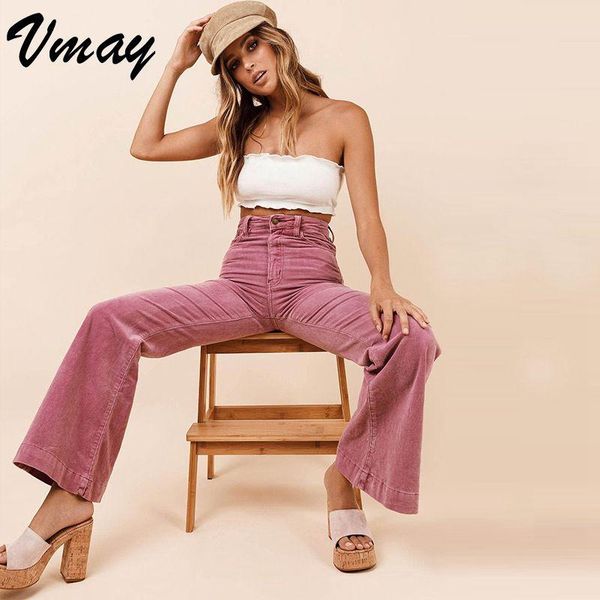 women's pants & capris vmay corduroy flared casual basic models 2021 spring sweet style solid color high waist flare, Black;white
women's pants & capris vmay corduroy flared casual basic models 2021 spring sweet style solid color high waist flare, Black;white