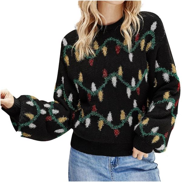 women's sweaters sequin embroidery xmas pullover for women jacquard christmas sweater long sleeve knit jumper kniting blouse, White;black
women's sweaters sequin embroidery xmas pullover for women jacquard christmas sweater long sleeve knit jumper kniting blouse, White;black