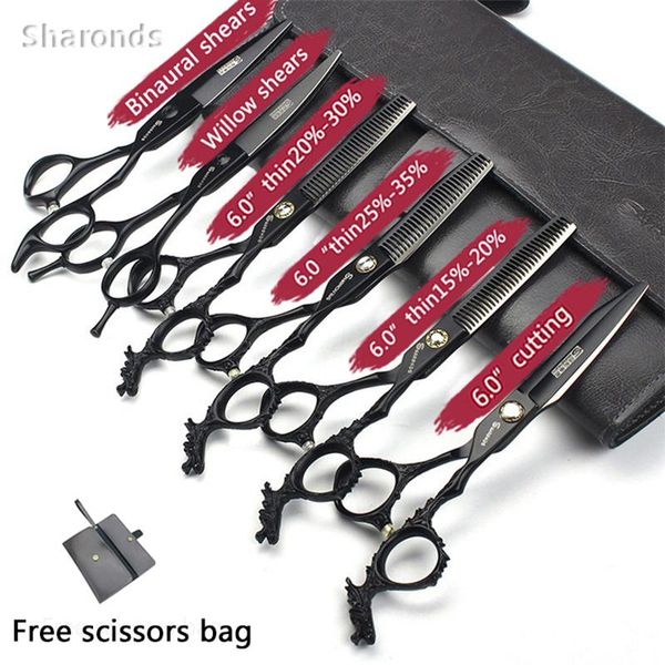 hair scissors 6 inch barber professional hairdresser hairdressing cut custom thinning special non-slip set
hair scissors 6 inch barber professional hairdresser hairdressing cut custom thinning special non-slip set