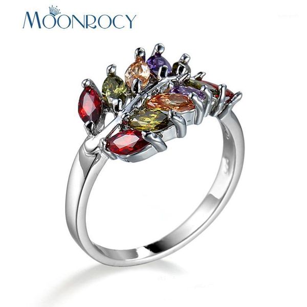 cluster rings moonrocy cubic zirconia vintage silver color colourful leaf crystal for women gift drop jewelry wholesale1, Golden;silver
cluster rings moonrocy cubic zirconia vintage silver color colourful leaf crystal for women gift drop jewelry wholesale1, Golden;silver
