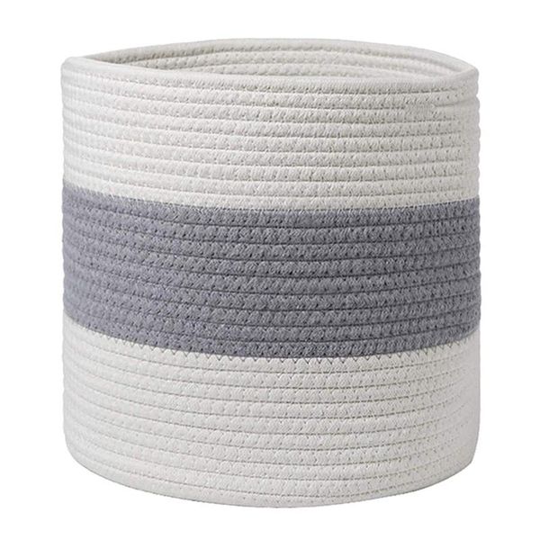 storage baskets cotton rope plant basket for potted plant, woven basket, indoor floor planting pots with handles, home decor
storage baskets cotton rope plant basket for potted plant, woven basket, indoor floor planting pots with handles, home decor