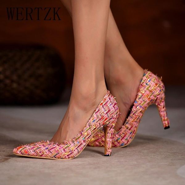 dress shoes korean mixed colors woolen women pumps elegant crystal metal buckle women's high heel autumn shallow office shoe, Black
dress shoes korean mixed colors woolen women pumps elegant crystal metal buckle women's high heel autumn shallow office shoe, Black