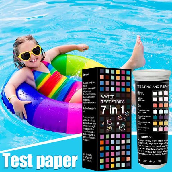 7-in-1 drinking water test strip ph bromine nitrate quality for aquarium fish tank pool & accessories
7-in-1 drinking water test strip ph bromine nitrate quality for aquarium fish tank pool & accessories