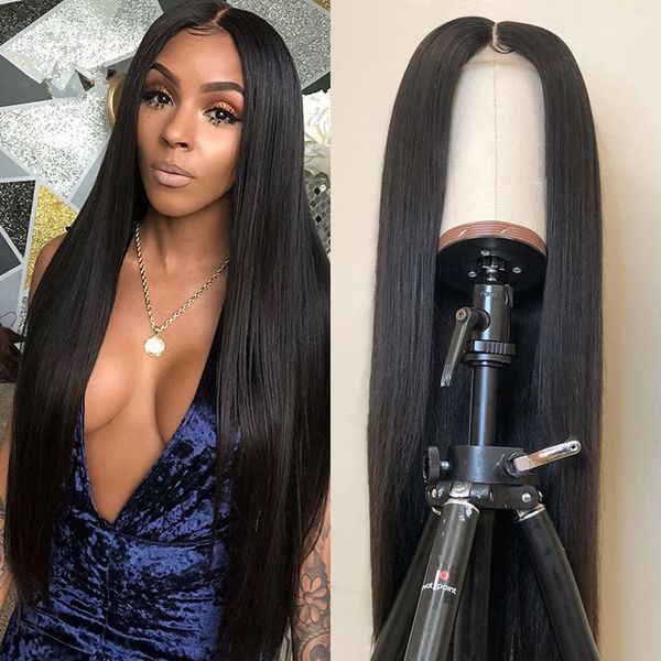 european and american wig women's popular long straight hair natural black split bangs chemical fiber headgear
european and american wig women's popular long straight hair natural black split bangs chemical fiber headgear