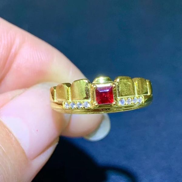 cluster rings colife jewelry 100% natural ruby ring 3mm si grade silver brithday gift for woman fashion gemstone, Golden;silver
cluster rings colife jewelry 100% natural ruby ring 3mm si grade silver brithday gift for woman fashion gemstone, Golden;silver
