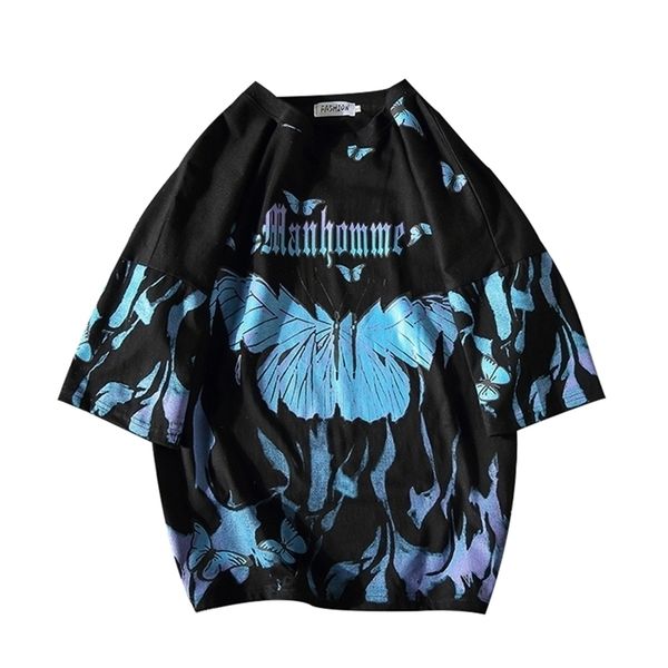 flame butterfly t-shirt men street fashion summer o-neck men's tshirt hip hop harajuku tee shirts loose 100% cotton couple 210716, White;black
flame butterfly t-shirt men street fashion summer o-neck men's tshirt hip hop harajuku tee shirts loose 100% cotton couple 210716, White;black
