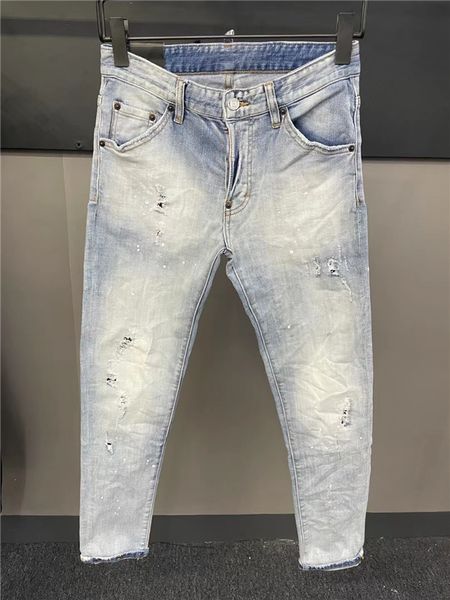 mens badge rips stretch black jeans men fashion slim fit washed motocycle denim pants hip hop jean, Blue
mens badge rips stretch black jeans men fashion slim fit washed motocycle denim pants hip hop jean, Blue