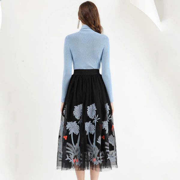 dress seqinyy set autumn 2021 fashion design women long sleeve blue shirt + exit embroidery flowers, White
dress seqinyy set autumn 2021 fashion design women long sleeve blue shirt + exit embroidery flowers, White