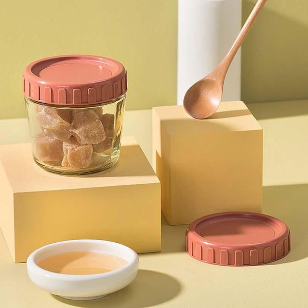 storage bottles & jars 2pcs/set sealed glass jar kitchen fridge box food container household stackable yogurt cup
storage bottles & jars 2pcs/set sealed glass jar kitchen fridge box food container household stackable yogurt cup