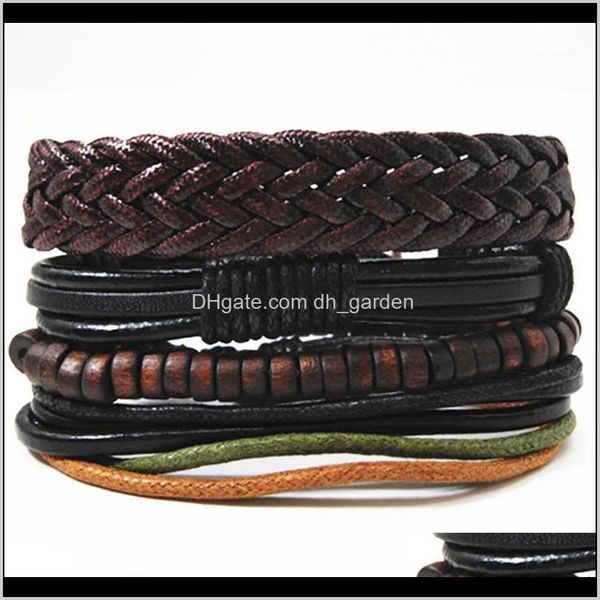 tennis drop delivery 2021 brown brided wing cross infinity black beads charm woven men leather bracelets vintage bangle male women jewelry a, Golden;silver
tennis drop delivery 2021 brown brided wing cross infinity black beads charm woven men leather bracelets vintage bangle male women jewelry a, Golden;silver