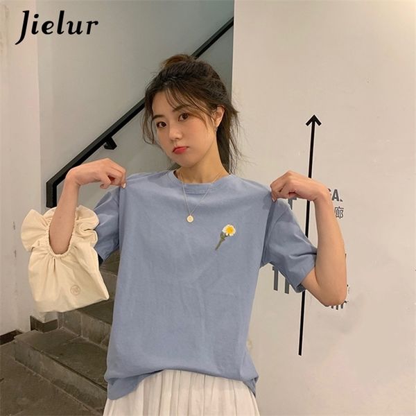 summer short sleeve t shirt women o-neck floral emboridery t-shirt korean basic loose tshirt chic slim tee white 210426
summer short sleeve t shirt women o-neck floral emboridery t-shirt korean basic loose tshirt chic slim tee white 210426