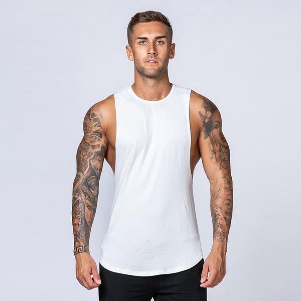 men' tank solid sports running vest men fitness gym sleeveless shirt workout singlets muscle bodybuilding clothing, White;black
men' tank solid sports running vest men fitness gym sleeveless shirt workout singlets muscle bodybuilding clothing, White;black