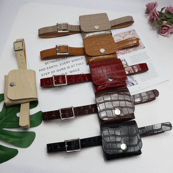 belts simple small bag crocodile grain belt women's snack pack fashion dress necessary convenient practical black with skirt, Black;brown
belts simple small bag crocodile grain belt women's snack pack fashion dress necessary convenient practical black with skirt, Black;brown