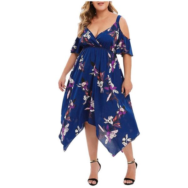plus size dresses women female fashion irregular short sleeve floral dress ladies v-neck sling oversize midi vestidos#w4
plus size dresses women female fashion irregular short sleeve floral dress ladies v-neck sling oversize midi vestidos#w4