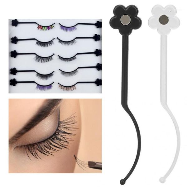 plastic false eyelashes display holder with flower try on auxiliary tool magnet (5 pair) practical makeup tool1
plastic false eyelashes display holder with flower try on auxiliary tool magnet (5 pair) practical makeup tool1