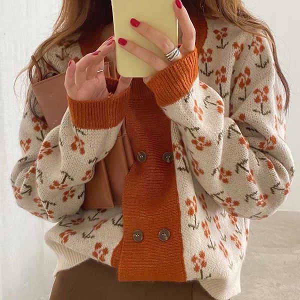 women's sweaters vintage korean-style coat, short coat with round collar, women's jacket, autumn y4wb, White;black
women's sweaters vintage korean-style coat, short coat with round collar, women's jacket, autumn y4wb, White;black