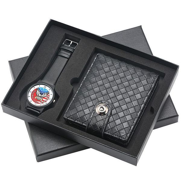wristwatches keller & weber men watch wallet gifts set american eagle quartz wristwatch exquisite male for valentine's day montre homme, Slivery;brown
wristwatches keller & weber men watch wallet gifts set american eagle quartz wristwatch exquisite male for valentine's day montre homme, Slivery;brown
