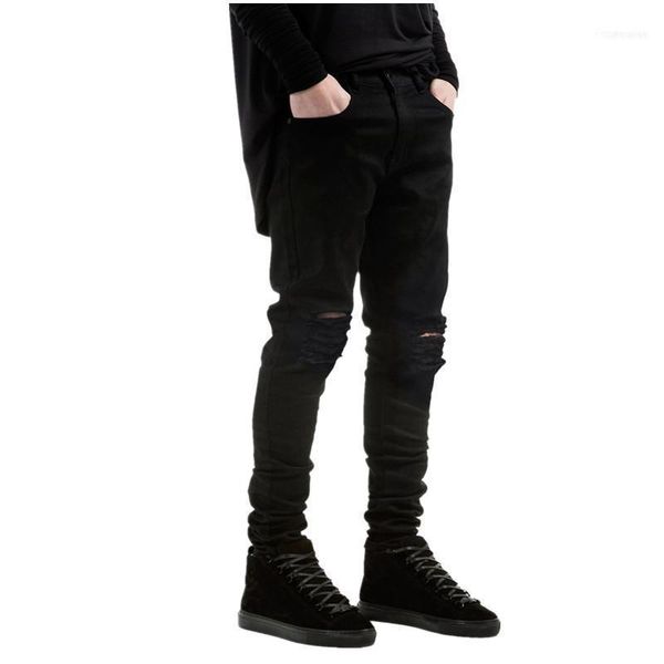 fashion brand men black jeans skinny ripped stretch slim hip hop swag denim motorcycle biker pants jogger11, Blue
fashion brand men black jeans skinny ripped stretch slim hip hop swag denim motorcycle biker pants jogger11, Blue