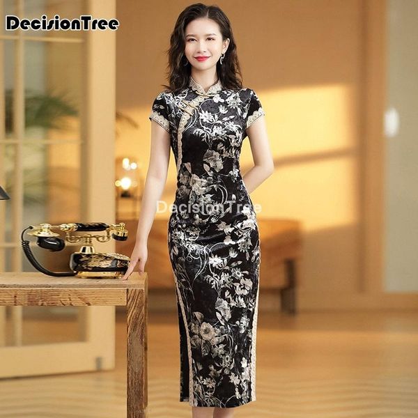 chinese wedding dress female cheongsam traditional women party vintage elegant flower ethnic clothing, Red
chinese wedding dress female cheongsam traditional women party vintage elegant flower ethnic clothing, Red