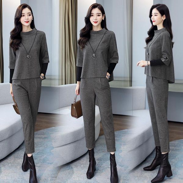 women's two piece pants fashion suit autumn clothing 2021 elegant slim fit casual western style high waist drooping wide leg two-piece, White
women's two piece pants fashion suit autumn clothing 2021 elegant slim fit casual western style high waist drooping wide leg two-piece, White