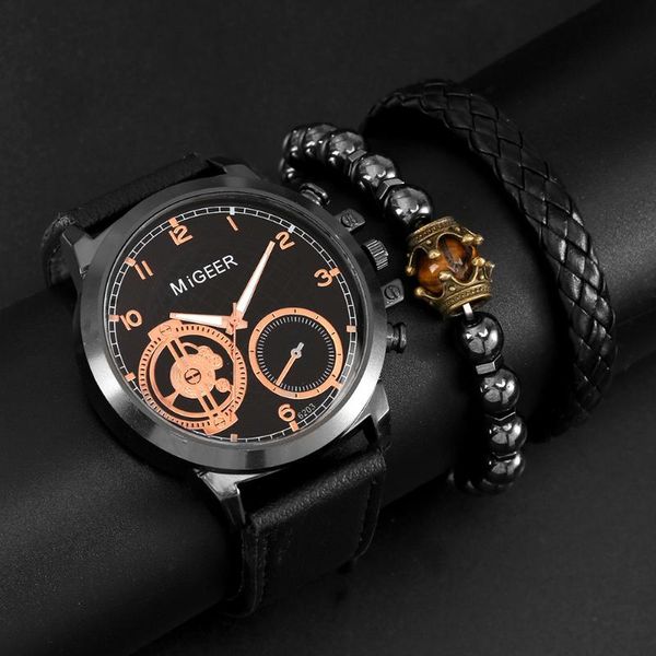 wristwatches black quartz men watch bracelet set luxury sport wrist stainless steel case mens digital party wristwatch present, Slivery;brown
wristwatches black quartz men watch bracelet set luxury sport wrist stainless steel case mens digital party wristwatch present, Slivery;brown