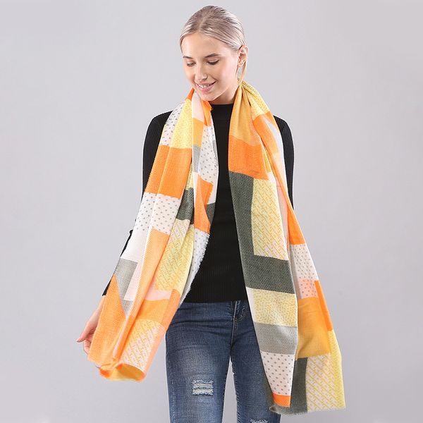 color contrast double-sided scarf in autumn winter new long air-conditioned room warm and thickened with shawl outside, Blue;gray
color contrast double-sided scarf in autumn winter new long air-conditioned room warm and thickened with shawl outside, Blue;gray