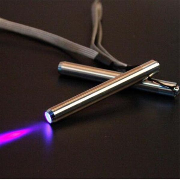 mini pocket torch ultra violet light stainless steel led lamp battery for marker checker detection flashlights torches
mini pocket torch ultra violet light stainless steel led lamp battery for marker checker detection flashlights torches