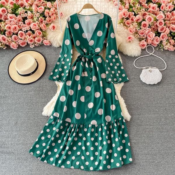 casual dresses aibeautyer autumn elegant floral print lady full dress a line v neck chiffon pullover mid-calf women, Black;gray
casual dresses aibeautyer autumn elegant floral print lady full dress a line v neck chiffon pullover mid-calf women, Black;gray