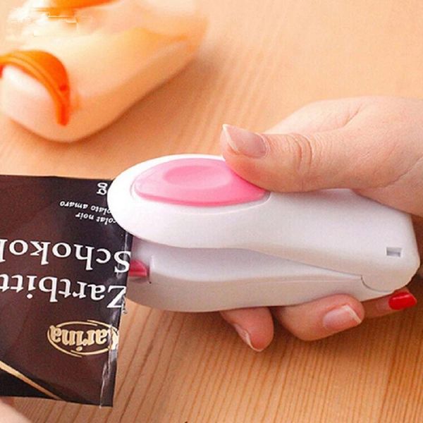 bag clips 6 colors portable mini sealing machine snack plastic household hand pressure heat kitchen
bag clips 6 colors portable mini sealing machine snack plastic household hand pressure heat kitchen