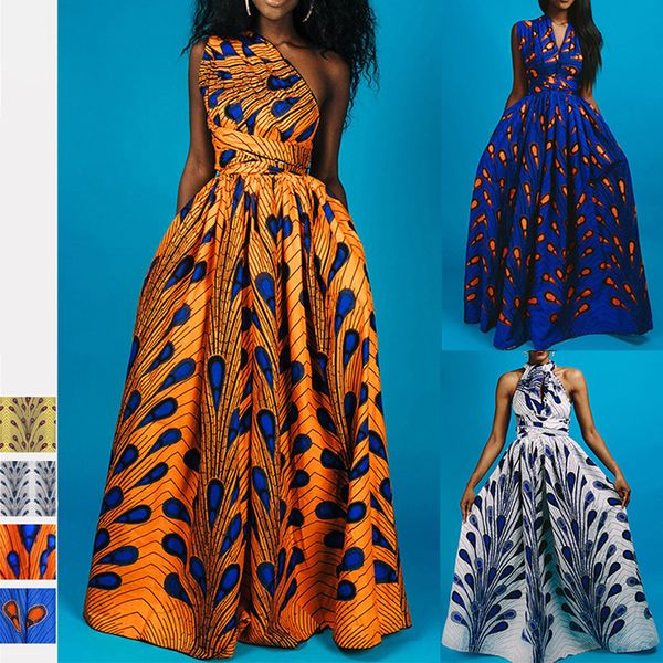 print long african dress ethnic style women split elegant party dress summer ankara maxi dresses, Black;gray
print long african dress ethnic style women split elegant party dress summer ankara maxi dresses, Black;gray