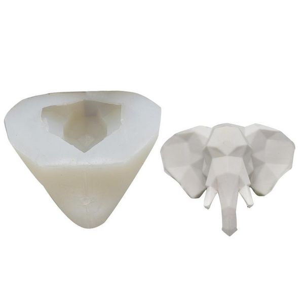 cake tools craft 3d elephant head gypsum car display candle mold decoration diy silicone mould s6
cake tools craft 3d elephant head gypsum car display candle mold decoration diy silicone mould s6