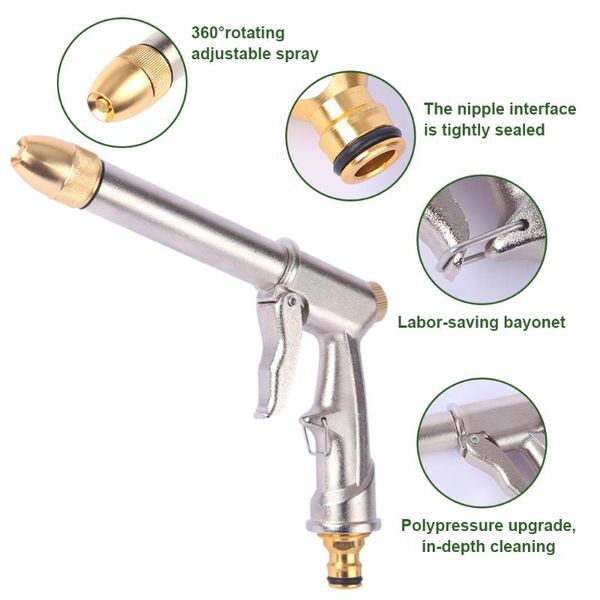 watering equipments high pressure garden water gun 4 patterns household car washing yard nozzle sprinkle tools
watering equipments high pressure garden water gun 4 patterns household car washing yard nozzle sprinkle tools