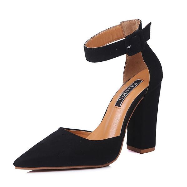 summer women sandals fashion ankle strap heels shoes office work woman pumps high party dress big size, Black
summer women sandals fashion ankle strap heels shoes office work woman pumps high party dress big size, Black