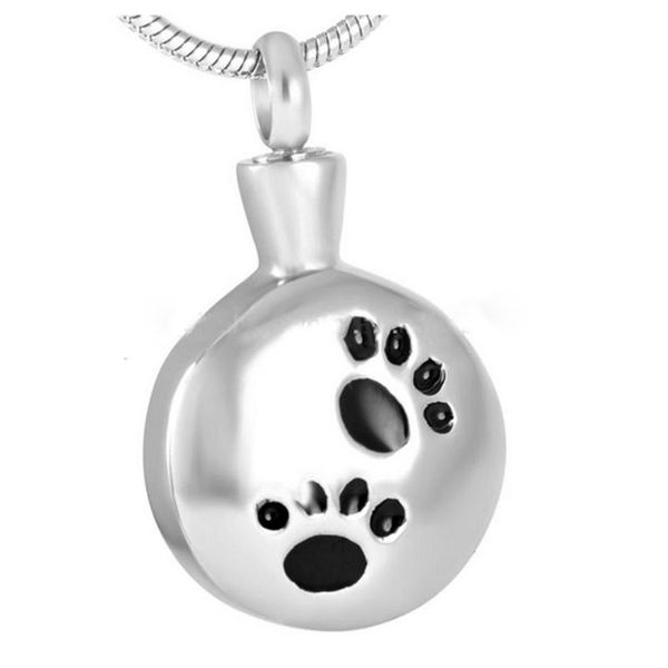 pendant necklaces pet cremation jewelry dog cat footprint memorial keepsake urn necklace for ashes, Silver
pendant necklaces pet cremation jewelry dog cat footprint memorial keepsake urn necklace for ashes, Silver