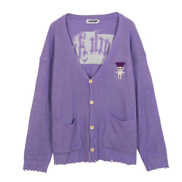 sweater purple winter women's design long south korea street fashion, White;black
sweater purple winter women's design long south korea street fashion, White;black