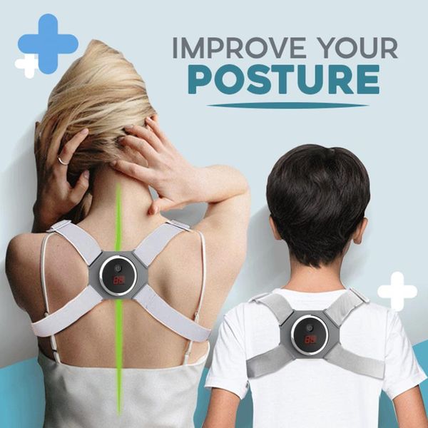brace straightener correction trainer back support adjustable smart sensor vibration reminder function #g3, Black;blue
brace straightener correction trainer back support adjustable smart sensor vibration reminder function #g3, Black;blue