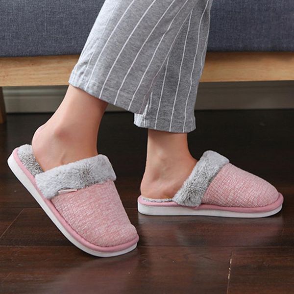 slippers winter women house female warm short plush home cotton shoe ladies non-slip thick bottom indoor bedroom women's flats, Black
slippers winter women house female warm short plush home cotton shoe ladies non-slip thick bottom indoor bedroom women's flats, Black