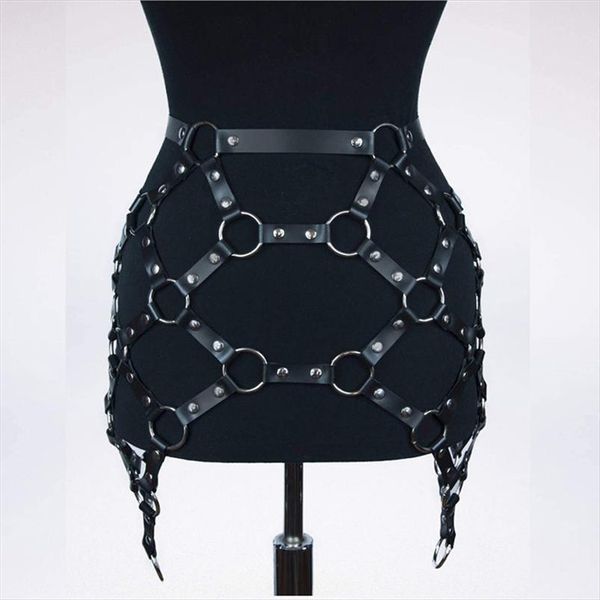 punk goth metal rivet o rings women skirt hollow out mini pu leather adjustable buckle waist party clubwear, Black
punk goth metal rivet o rings women skirt hollow out mini pu leather adjustable buckle waist party clubwear, Black