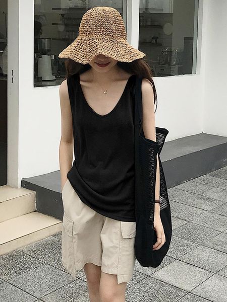 women's tanks & camis tube rose black belt vest outside the womenside big yards loose-fitting cover meat fat unlined upper cotton summe, White
women's tanks & camis tube rose black belt vest outside the womenside big yards loose-fitting cover meat fat unlined upper cotton summe, White
