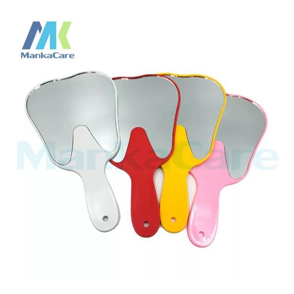 compact mirrors 1 pc cute plastic handle dental mirror tooth shape unbreakable patient hand multi-color makeup gift
compact mirrors 1 pc cute plastic handle dental mirror tooth shape unbreakable patient hand multi-color makeup gift