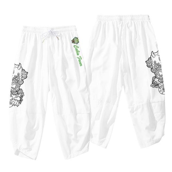 men's pants hip hop white print harem man joggers pant casual streetwear loose trouser sweatpants, Black
men's pants hip hop white print harem man joggers pant casual streetwear loose trouser sweatpants, Black